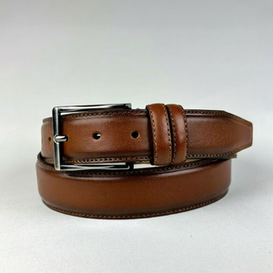 Cinturón de Cuero Genuino para Hombre, Cinturones de Vestir de Diseñador de Lujo al por Mayor, Fabricante de Cinturones con Logotipo Personalizado, Correa LMB-0097 - Product Image 1