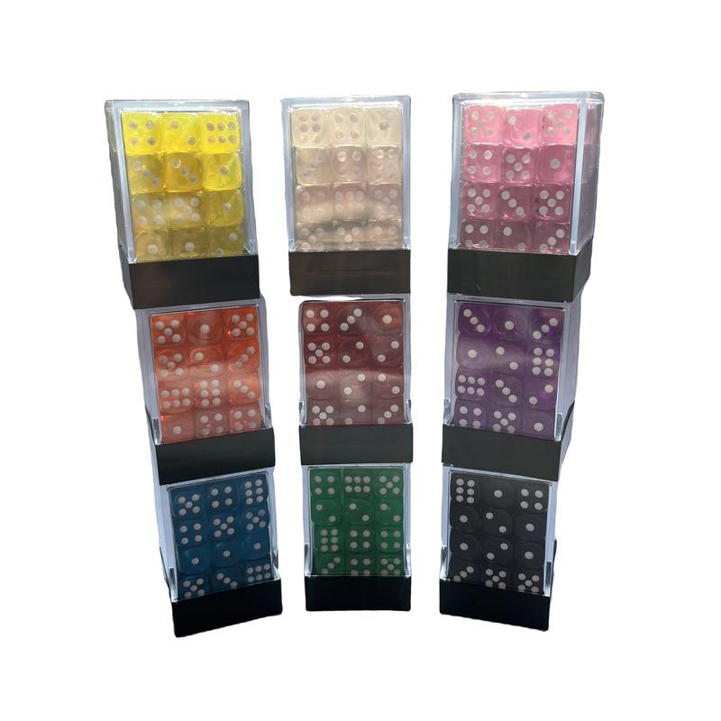 Transparent 12mm Pip square Round Corner