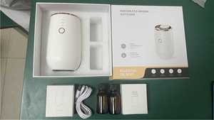 SCENTCARES Top Sale Custom <b>Electric</b> Usb Rechargeable Nano Cool Mist Waterless <b>Essential</b> <b>Oil</b> Car Aroma <b>Diffuser</b> Machine - Product Image 4