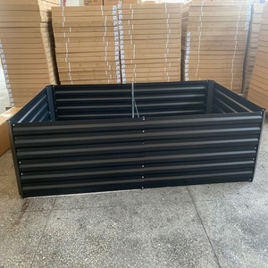 Kit de Jardinera Elevada de Acero Galvanizado, Decoración para el Hogar al Aire Libre, Jardinera con Maceta y <span class=keywords><strong>Camas</strong></span> de Metal para Cultivo de Vegetales - Product Image 6