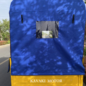 Motocicleta de Carga de Tres Ruedas con Motor de Gasolina, Triciclo Motorizado con Toldo - Product Image 6