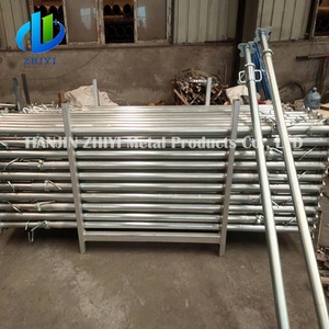 Puntales de Acero Ajustables para Encofrado, Soporte de Acero, Puntales de Apuntalamiento, Puntales Galvanizados para Encofrado - Product Image 4