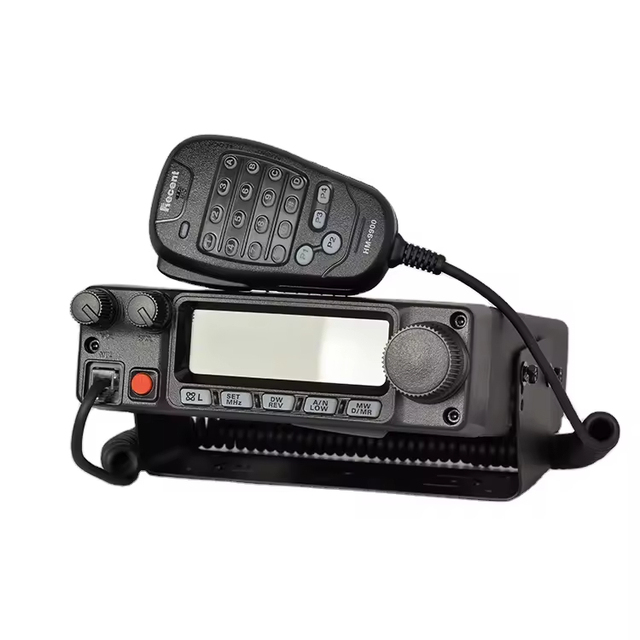 Recent RS-958 80W Mounted Two Way Radio Long Range 50KM VHF Base Station Transceiver Color Screen Car Mobile Radio