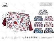 Borsa a tracolla con motivo floreale per donna Materiale in poliestere Chiusura con cerniera Stile alla moda per tutte le stagioni - Product Image 1