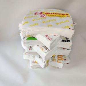 Papel para Envolver Alimentos con Logotipo Impreso, Resistente a la Grasa, Recubierto de PE, Ecológico, Desechable, para Hornear, Envolver Sándwiches, Hamburguesas, Pan, Galletas, Sushi - Product Image 2