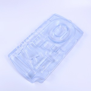 Hard Plastic Vacuum Thermoformed Catheter Plastic Trays Blister Medical Device Packaging