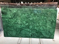 Dalles de marbre vert naturel BOTON STONE, comptoir, escaliers modernes, carrelage de sol, marbre vert émeraude