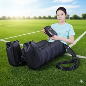 Botas de Recuperación Recargables para Atletas, Máquina de Drenaje Linfático por Presoterapia de 6 Cámaras, Masajeador de Compresión para Piernas - Product Image 2
