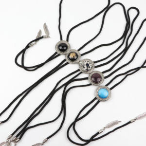 Corbata Bolo Popular, Corbata <span class=keywords><strong>de</strong></span> Moda con Gema <span class=keywords><strong>de</strong></span> Dragón - Product Image 1