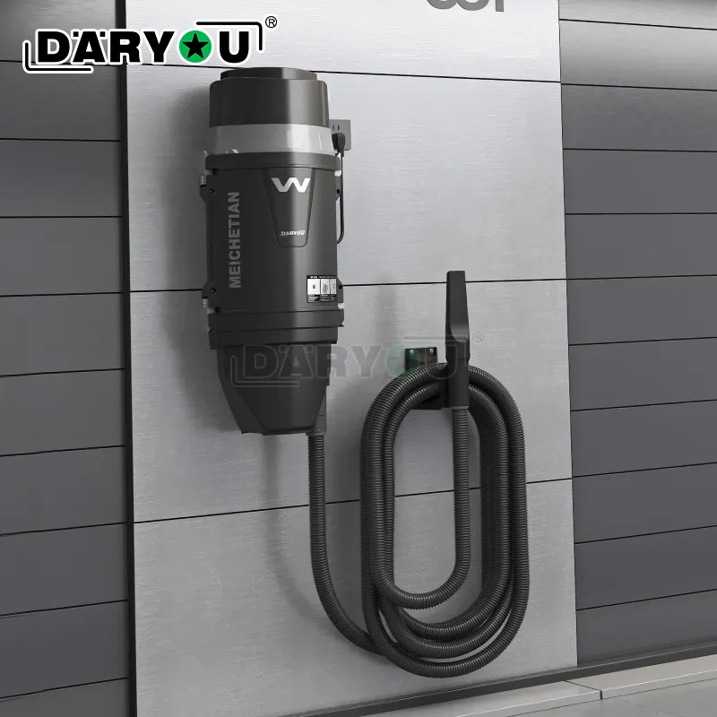 2023 New Design 1200w Wall-Mounted Vacuum Cleaner Plastic Vacuum Cleaner 4S Shop Vacuum Cleaner Vigorously Sucks Dust