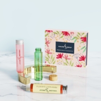 Tubes en verre personnalisés de 1g, 2g, 3g, 5g, vert, rose, safran, emballage alimentaire, flacons en verre hermétiques de qualité alimentaire avec bouchon en aluminium et bois, et cadeau