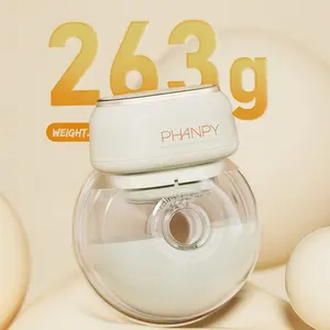 Silicone signore elettrico 1 pezzo pompa latte donna doppia lattazione tiralatte ISO 13485 allattare bocca larga
