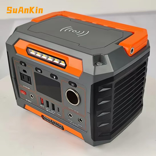 Portable Power Station Lifepo4 300w 288wh LiFePO4 Battery Rechargeable Solar Generator for Home