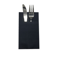 2023 pur tissu de pâte de bois serviette en papier jetable épaisse serviette Airlaid pour dîner Restaurant