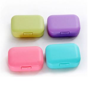 Good Quality <b>Bathroom</b> <b>Accessories</b> Detachable Eco-Friendly Plastic Soap Dish Holder - Product Image 4