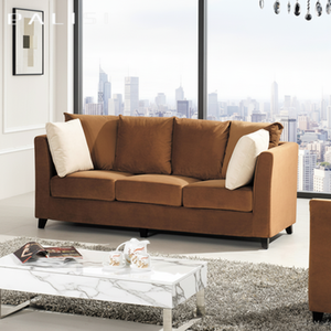 Salon en tissu moderne 123 ensemble de canapés <span class=keywords><strong>causeuse</strong></span> et canapé 3 places <span class=keywords><strong>à</strong></span> <span class=keywords><strong>bas</strong></span> <span class=keywords><strong>prix</strong></span> canapé confortable pour hôtels ou appartement - Product Image 2