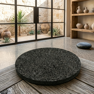 Indonesia Black Lava Stone Tiles 20 mm Honed Finish Natural Volcanic Stone Dark Texture Durable Surface Premium Quality Material - Product Image 6