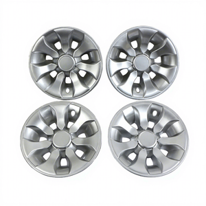 Accesorios para Carros de <span class=keywords><strong>Golf</strong></span>, <span class=keywords><strong>Tapacubos</strong></span> de Plástico de 8 Pulgadas, Juego de Cuatro Tapas Universales para Ruedas de Carros de <span class=keywords><strong>Golf</strong></span>, Color Plateado - Product Image 5