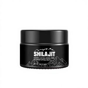Résine de Shilajit de qualité alimentaire brute, extrait végétal pour la force et la récupération, emballage en verre, vente en gros par FIT - Product Image 1