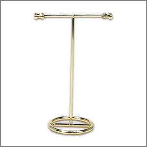 T-Shaped Metal <b>Earring</b> <b>Holder</b> Display Rack Flat Top Round Top Jewelry Stand One Piece CX0046 - Product Image 4