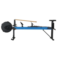 Máquina de remo comercial con asiento, ergómetro de kayak, ejercicio cardiovascular para fitness en interiores, duradero y ergonómico