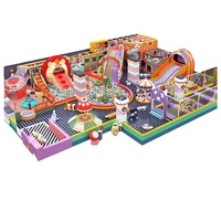 Nouvelle conception de terrain de jeux pour enfants, jeux doux, maison de jeux, piscines à balles, toboggans, parc intérieur, structure de divertissement