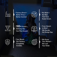 Figuras y Estatuas Impresas en 3D Personalizadas, Juguetes, Herramientas, Piezas, Multimaterial PLA, PETG, ABS, Nylon, TPU, Decoración para el Hogar, Fábrica