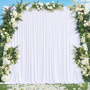 Tenda di Sfondo <span class=keywords><strong>Verde</strong></span> Salvia per Feste, <span class=keywords><strong>Tende</strong></span> Fotografiche <span class=keywords><strong>Verde</strong></span> Scuro Senza Pieghe, Drappeggi in Tessuto per Decorazione Baby Shower - Product Image 3