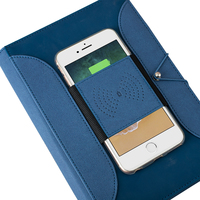Agenda pratique powerbank multifonctionnel planificateur quotidien cahier non daté sans fil chargeur de banque d'alimentation cahier