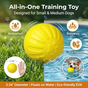 Factory Direct Sale EVA Foam Dog Ball Eco-Friendly Bit-Resistant Classic Style <b>Pet</b> Chew <b>Toys</b> <b>for</b> Teeth Cleaning and Playing - Product Image 4