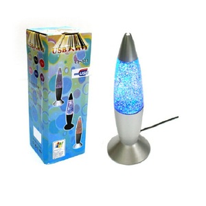 <b>Usb</b> Rocket Lamp 3 Color Slow Flashing Led <b>Night</b> <b>Light</b> Creative Desk Lamp - Product Image 1