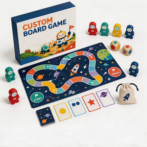 Premium Custom <b>Board</b> Game Vietnam <b>Interactive</b> Family Game with Small Game Pieces Standard Packing Offer Custom Game OEM Service - Product Image 5