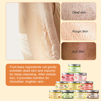 Crème éclaircissante exfoliante biologique au café, acide citrique, huile de jojoba, huile de coco, sel de l'Himalaya, pour femmes adultes, tous types de peau, à domicile