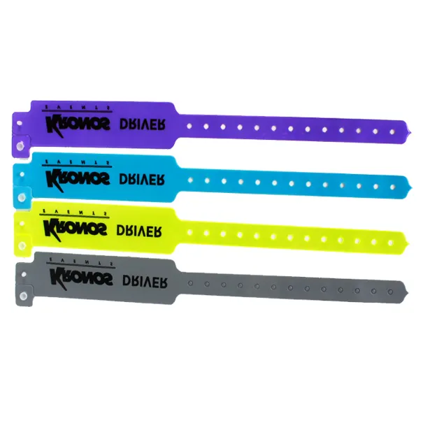 Fabrikant Op Maat Logo Waterdichte Tag Id Medische Vinyl Polsband Zacht Plastic Pvc Armband Voor Ziekenhuis En Evenementen