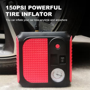 Populaire quatre en un démarreur de saut de <span class=keywords><strong>voiture</strong></span> 16800mAh pompe à Air compresseur <span class=keywords><strong>batterie</strong></span> externe 12V Auto <span class=keywords><strong>batterie</strong></span> <span class=keywords><strong>Booster</strong></span> 150PSI gonfleur de pneu - Product Image 4