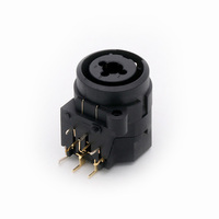 Connecteur XLR à angle droit 11 broches + Jack 6,35 mm, connecteur combiné audio XLR pour amplificateur de puissance, microphone