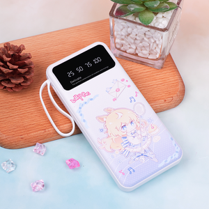 Custom Anime-Style Portable Power Banks, Custom Logo UV Printing, Promotional Power Banks
