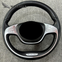 Volant de direction haut de gamme personnalisable en bois de noyer multi-couleurs, adapté aux Mercedes Benz W222 Maybach, fabrication chinoise, nouveau remplacement