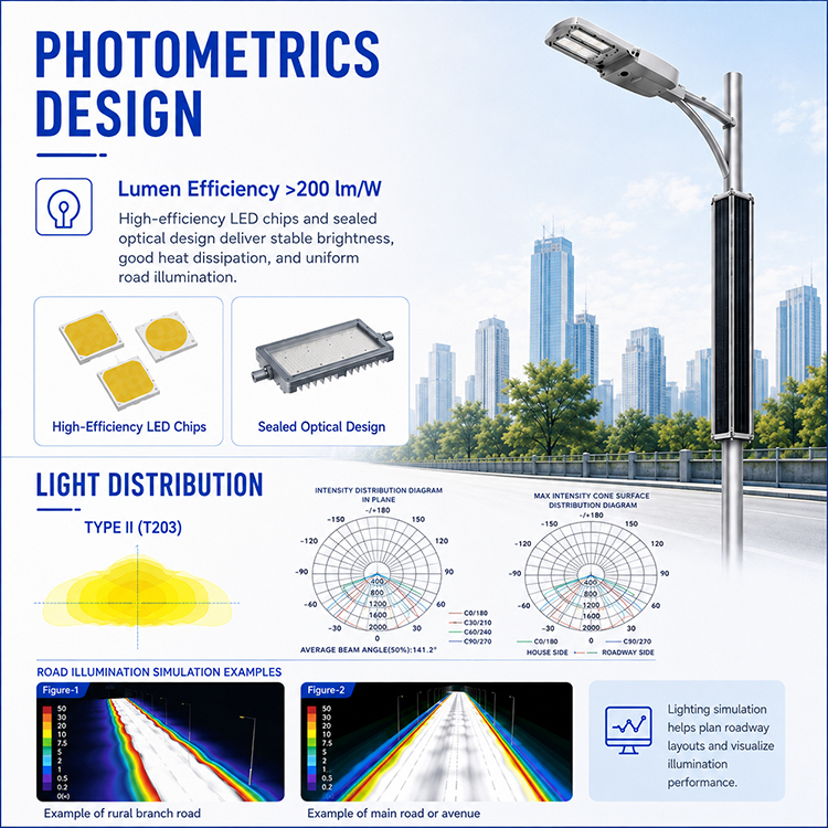 60W 100W All in Two Solar Street Light Vertical Solar Panel Lithium Battery LED Street Lamp Pole Installation Street Light · image 5