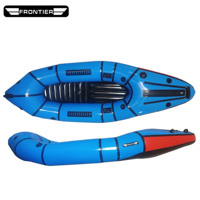 Rafting gonflable en TPU léger d'usine, packraft pour eaux vives