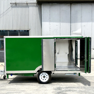 3m Aluminum & Stainless Steel Multifunctional Goods Trailer | Durable for Food Transport & Equipment Moving - Product Image 1