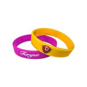 Pulsera de goma colorida tamaño niños ecológica personalizada - Product Image 1