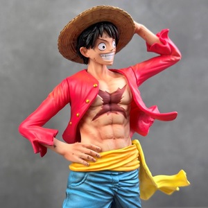 Figurines d'anime One Piece Monkey D <span class=keywords><strong>Luffy</strong></span> Cappress Ghost Island Straw Hat Smile, marchandises, ornements décoratifs, cadeaux, jouets - Product Image 6