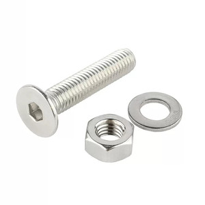 M4 M5 M6 chìm Allen đầu vít + Đầy đủ các loại hạt & máy giặt A2 thép không gỉ - Product Image 4