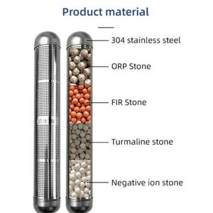 Bâtonnets ionisants pour purificateur d'eau : Augmentent le pH, charge négative, bâtonnets d'eau alcaline structurée - Product Image 2