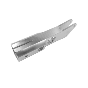 Custom 5 Axis CNC Milled Step Aluminum Slotted Adjustment Lever Automation Equipment Mount Bracket Parts - Product Image 6