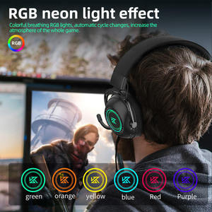 <span class=keywords><strong>KZ</strong></span> GP20 bandeau BT 5.0 rvb véritable casque sans fil 2.4G écouteurs de jeu avec Microphone - Product Image 6