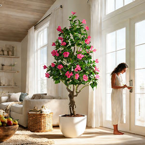 Árboles de Periwinkle Artificiales Realistas al por Mayor, de Plástico, Grandes, de 160-200 cm, Ecológicos, Resistentes al Agua, con Hojas de Tacto Natural para Interiores - Product Image 2