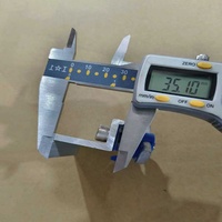 Collier de fixation intermédiaire pour panneau solaire, collier de fixation d'extrémité pour rail en acier