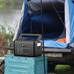 Générateur <span class=keywords><strong>solaire</strong></span> Batterie de 600 watts Centrale électrique portable Batterie <span class=keywords><strong>solaire</strong></span> d'urgence portable pour l'extérieur - Product Image 4